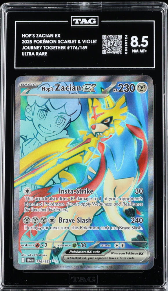 HOP'S ZACIAN EX (176/159) - Frente