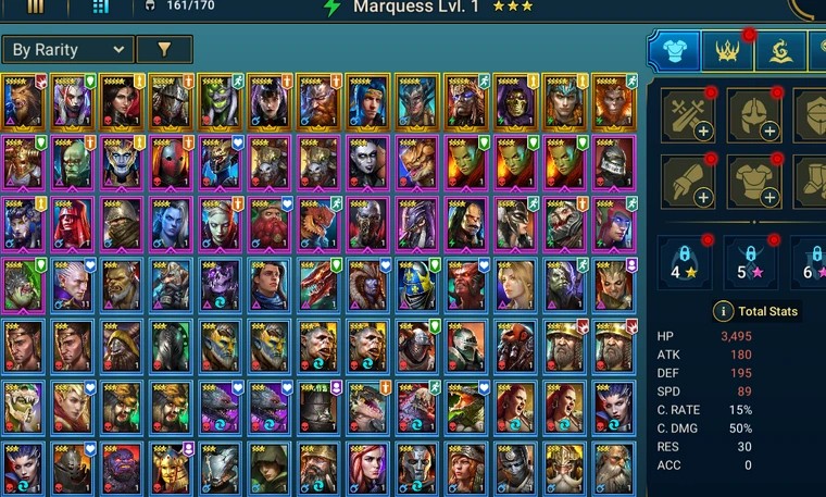 Thor Faehammer + Leorius the Proud + Ninja + Alice + Sun Wukong + Artor + Tuhak + 26454 energy + Skartorsis