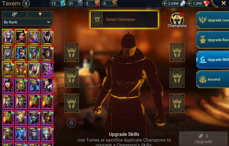 Wight Queen Ankora + Martyr + Ninja + Alice + Sun Wukong + 25725 energy + 1390 gems + Multi – Battle