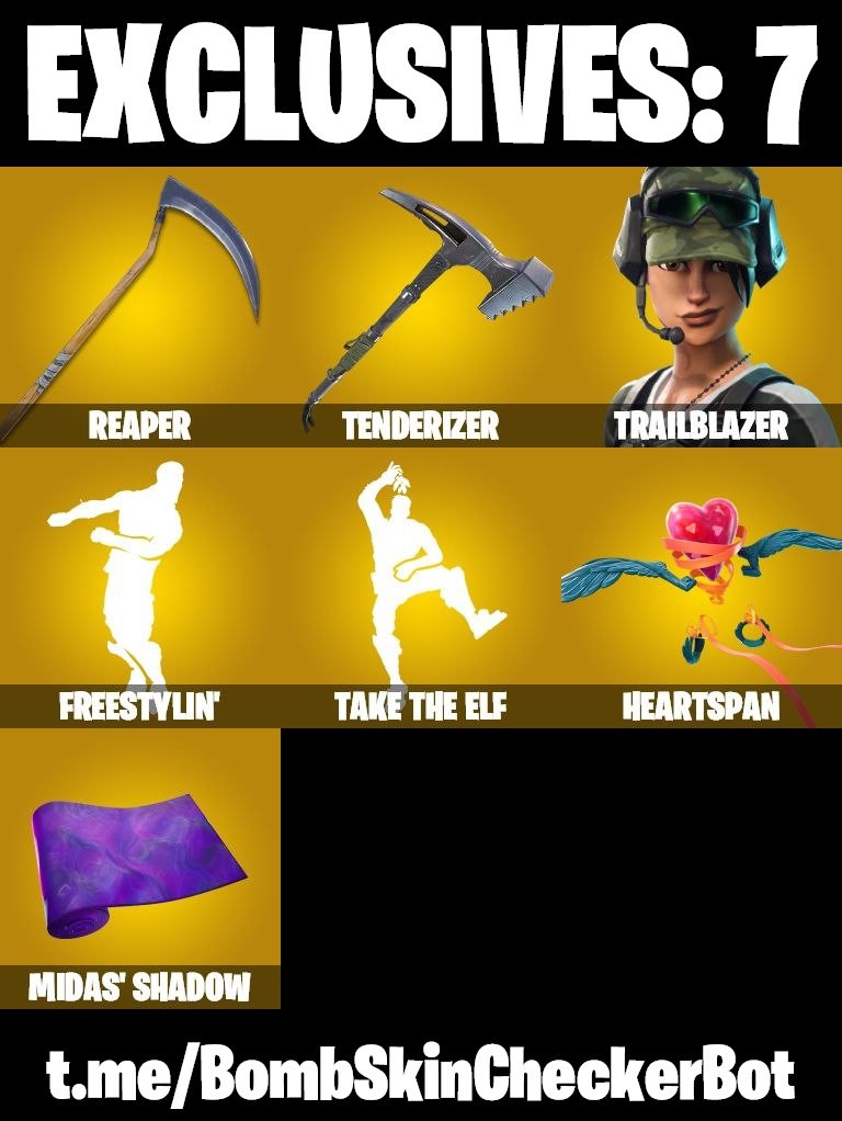 Fortnite Account ( PLAYSTATION / XBOX / PC / MOBILE / NINTENDO ) Freestylin, Trailblazer, Spacefarer Ariana Grande, Take The Elf, Galaxia, Reaper Axe, Lara Croft, Aura (152 Skins)