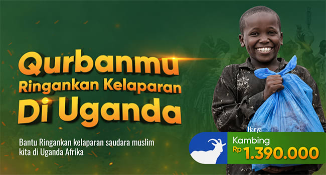 Qurbanmu Cegah Kelaparan Di Uganda