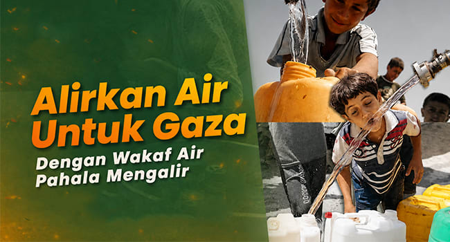 Wakaf Air Palestina , Sediakan Air Bersih untuk Warga Palestina