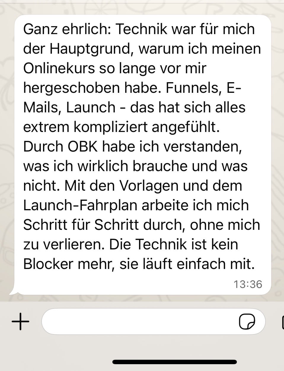 OBK-Teilnehmerin