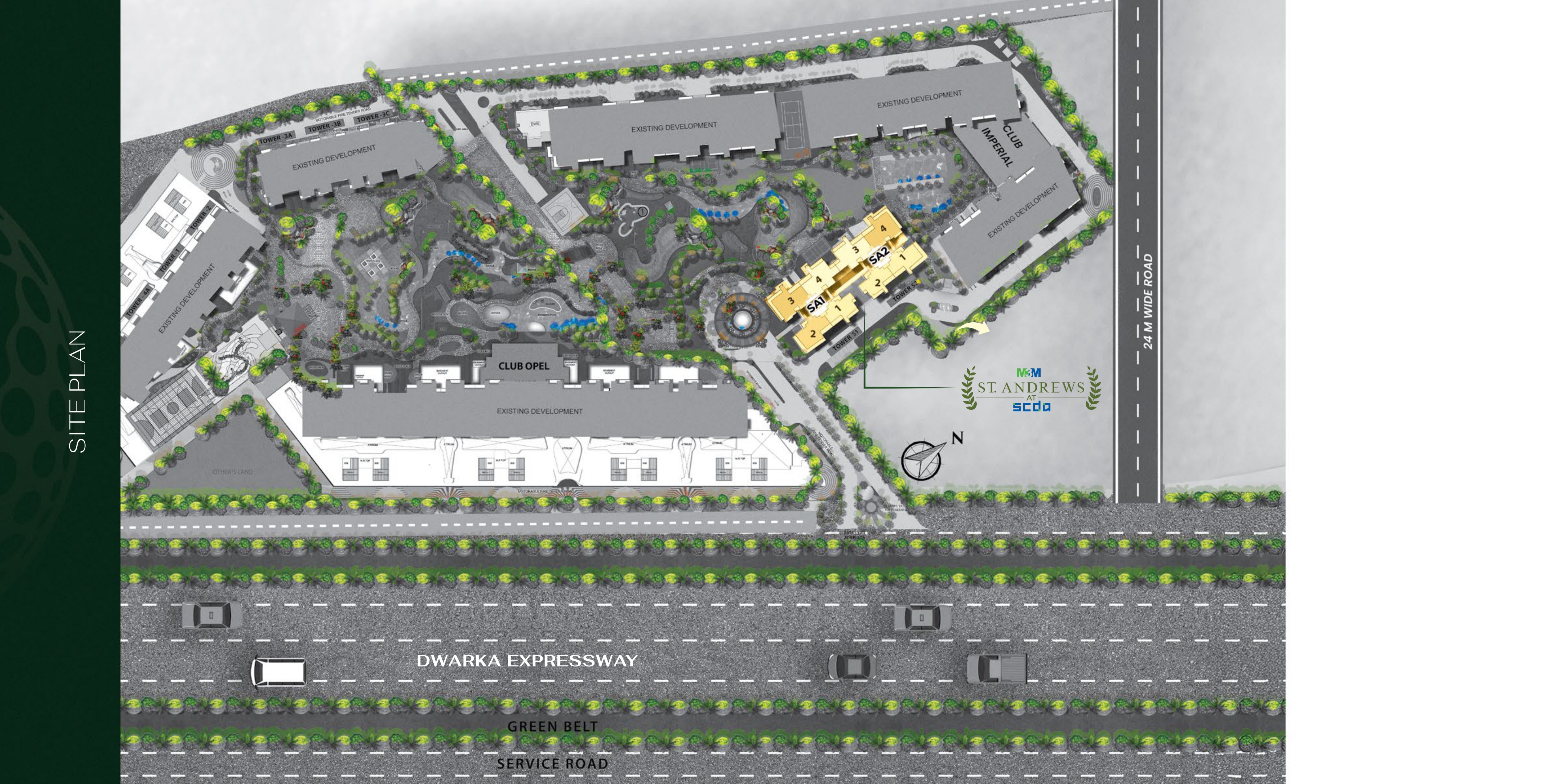 M3M St. Andrews at SCDA, Sector 113 Gurgaon