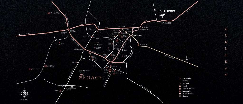 Silverglades, The Legacy Phase 1, Sector 63A, Gurgaon