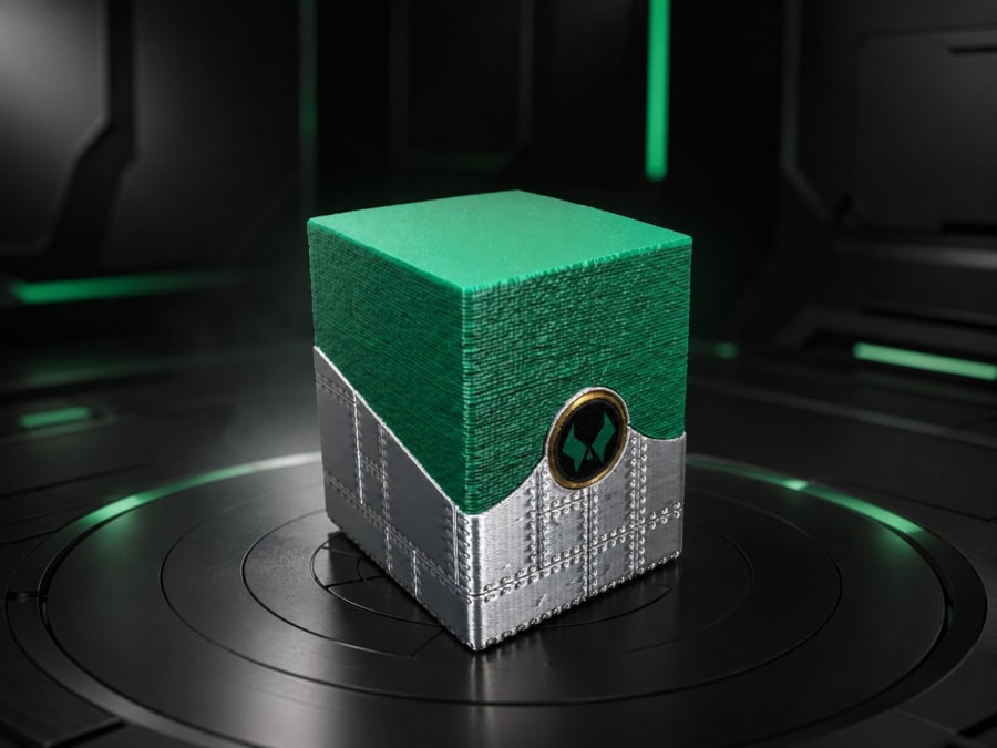 Deck Box Soberano de Hierro — Edición Villano