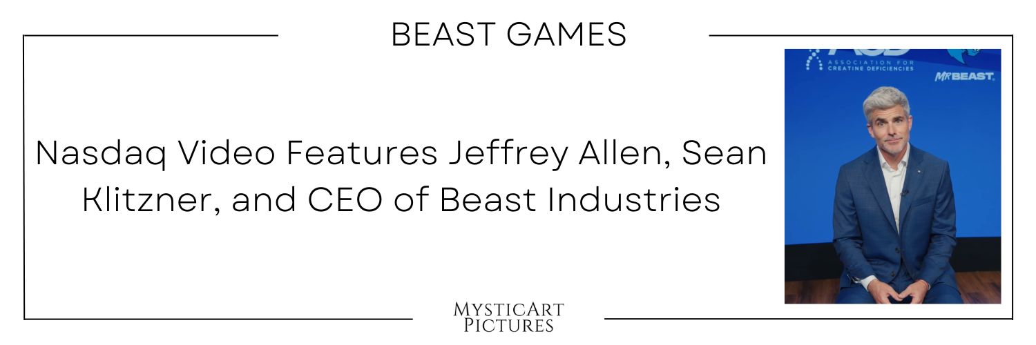 Image related to Nasdaq Video Features Jeffrey Allen, Sean Klitzner, and CEO of Beast Industries