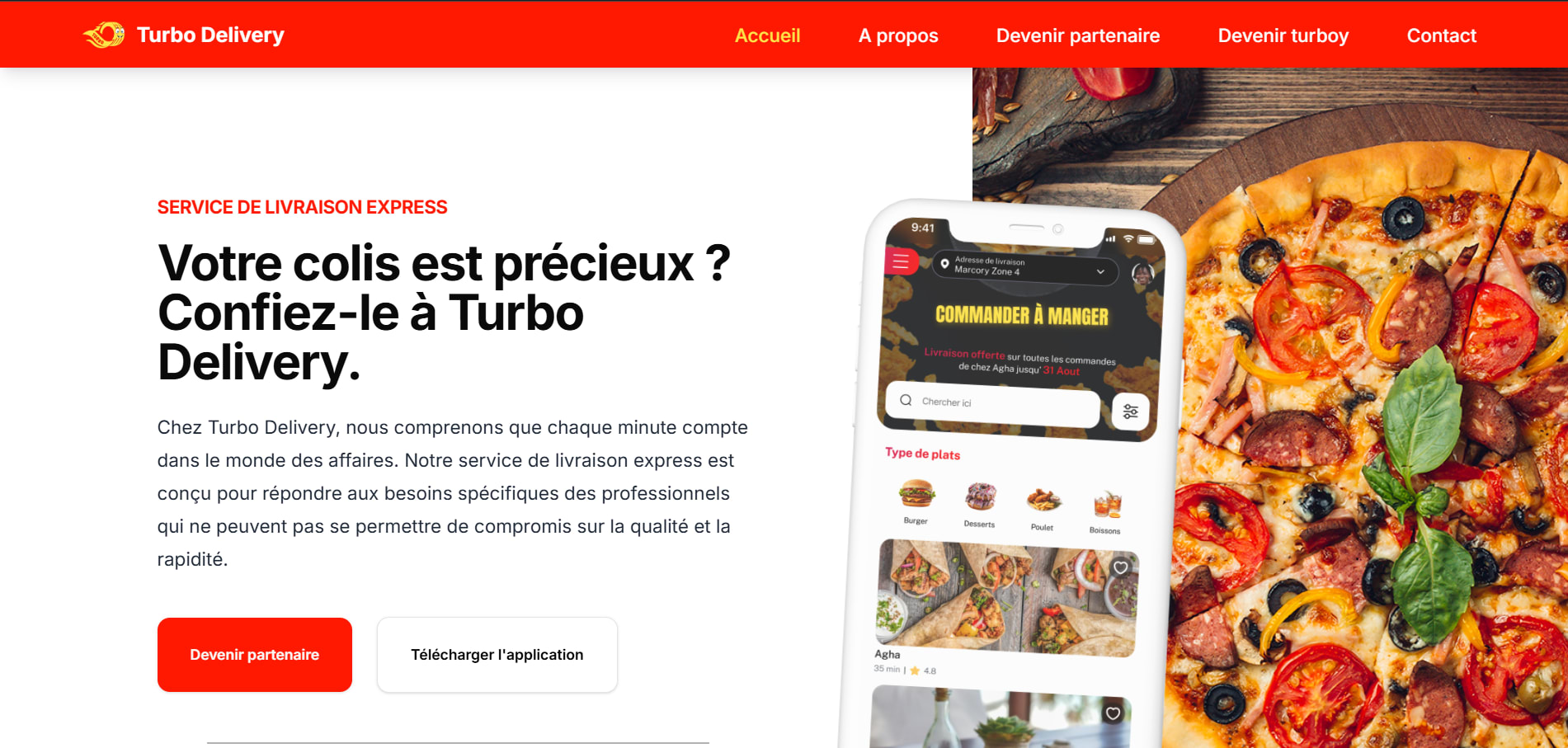 Turbo Delivery — ERP Backoffice