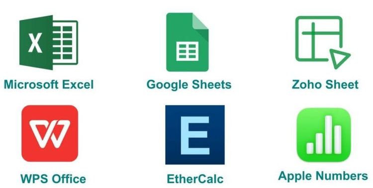 স্প্রেডশিট কী? কয়েকটি স্প্রেডশিড সফটওয়্যারের নাম লেখ।