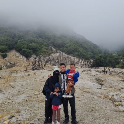 Papandayan Mount, Indonesia