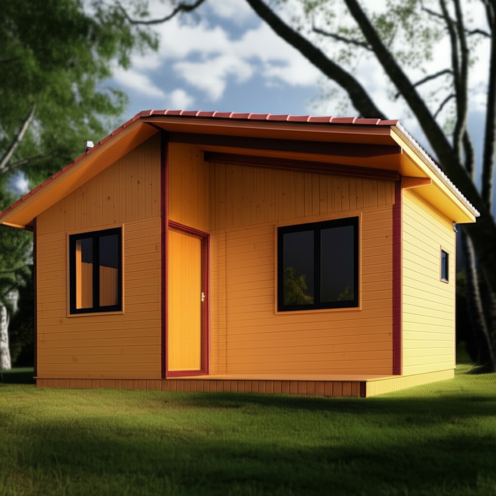 Modelo 2 aguas 20 - Casa prefabricada en Chile