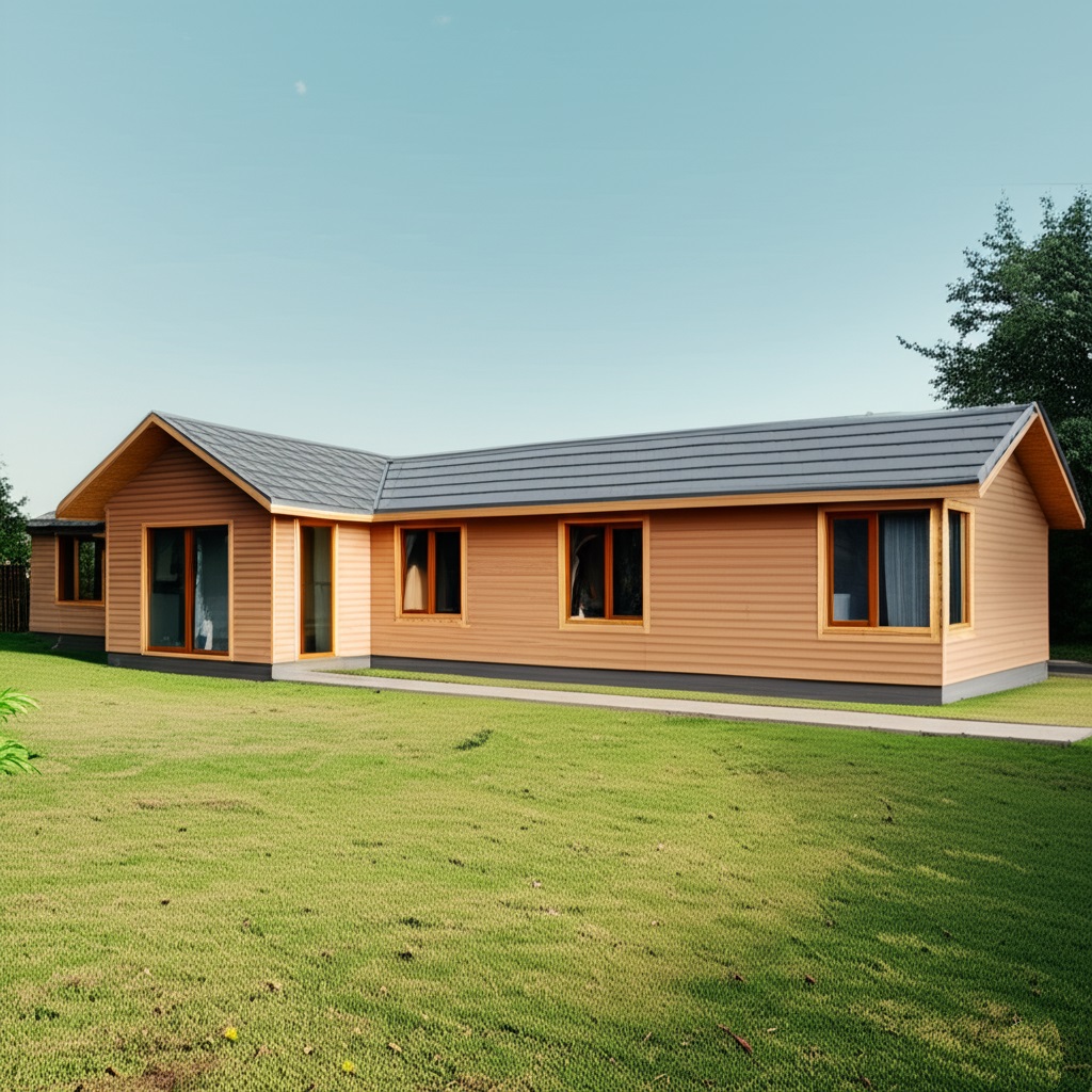 Modelo 4 aguas 122 - Casa prefabricada en Chile