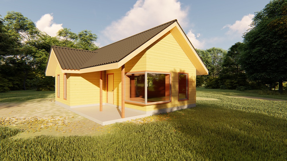 Imagen principal de la casa prefabricada