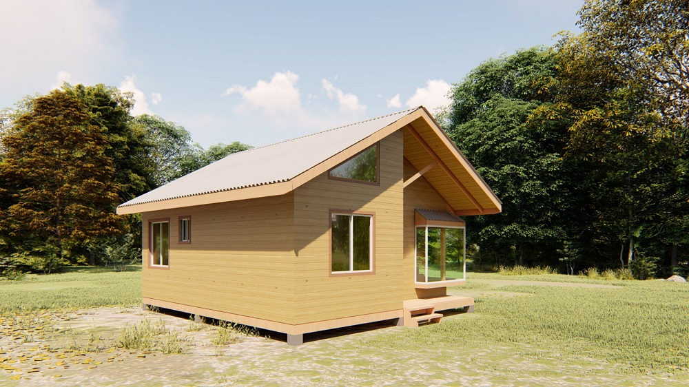 Imagen principal de la casa prefabricada