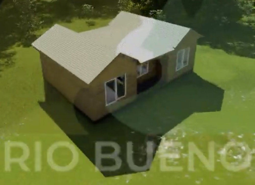 Modelo Río Bueno - Casa prefabricada en Chile