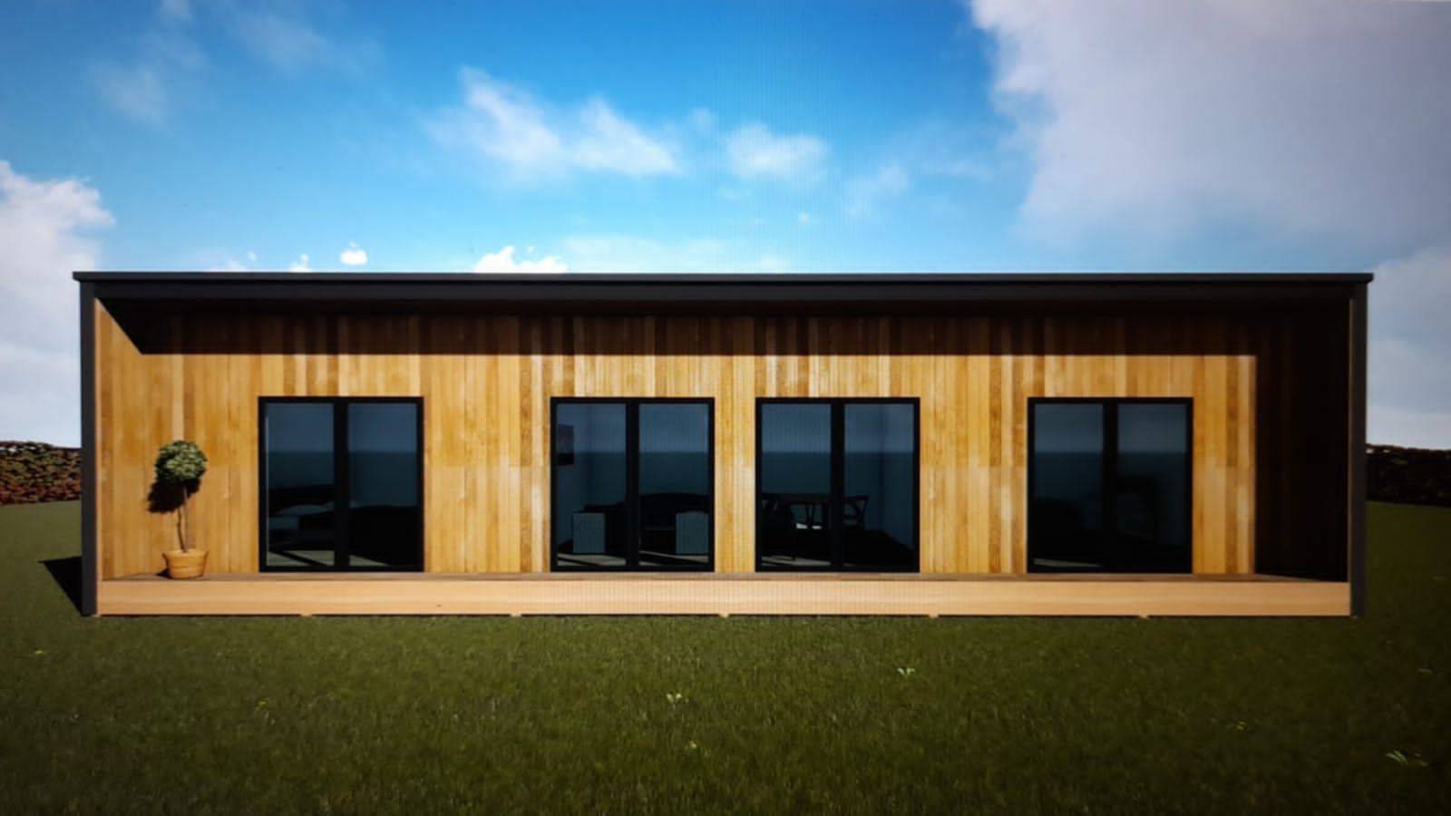 Modelo El Avellano - Casa prefabricada en Chile