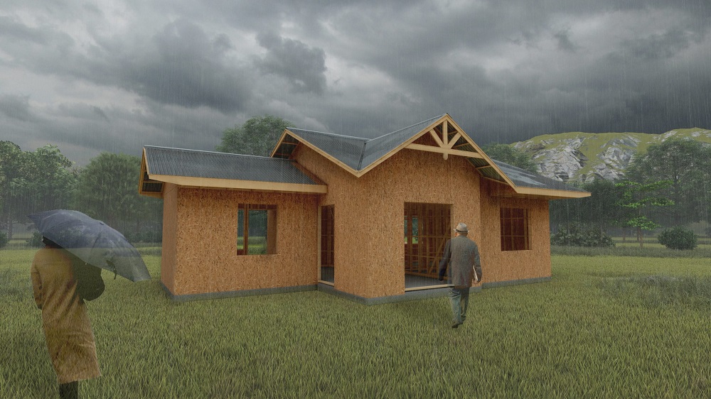 Imagen principal de la casa prefabricada