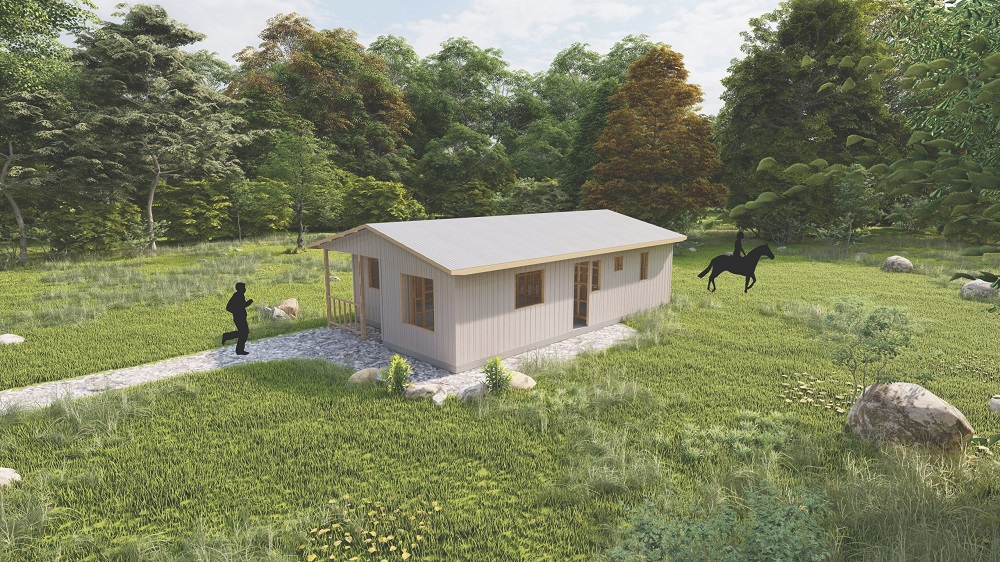 Imagen principal de la casa prefabricada