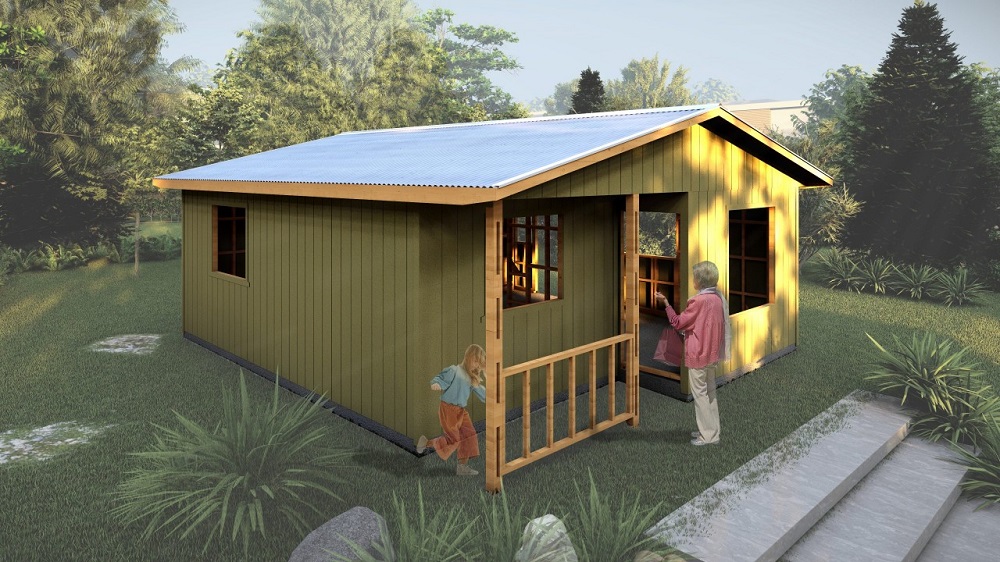 TOLTÉN 44 - Casa prefabricada en Chile