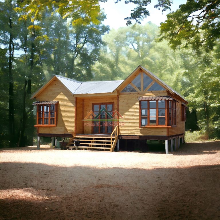 Casa 63mts2 (6 agua) - Casa prefabricada en Chile