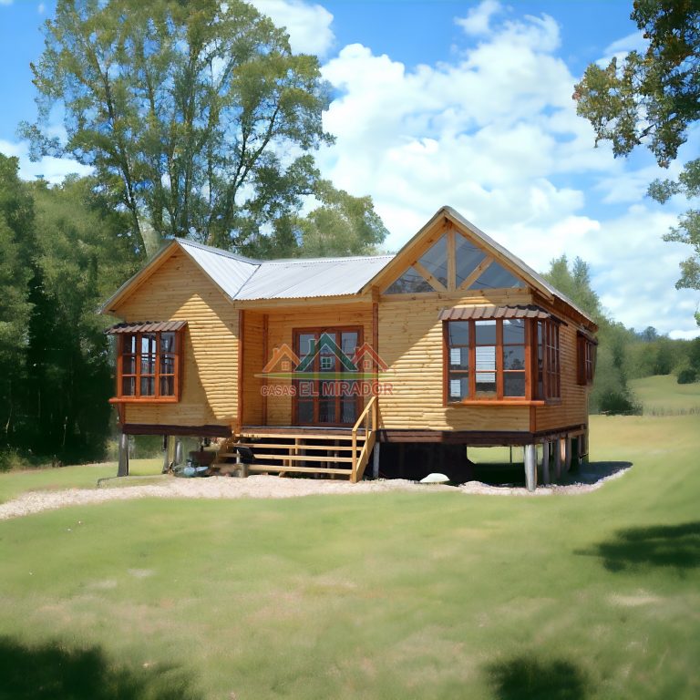 Casa 54mts2 (6 agua) - Casa prefabricada en Chile