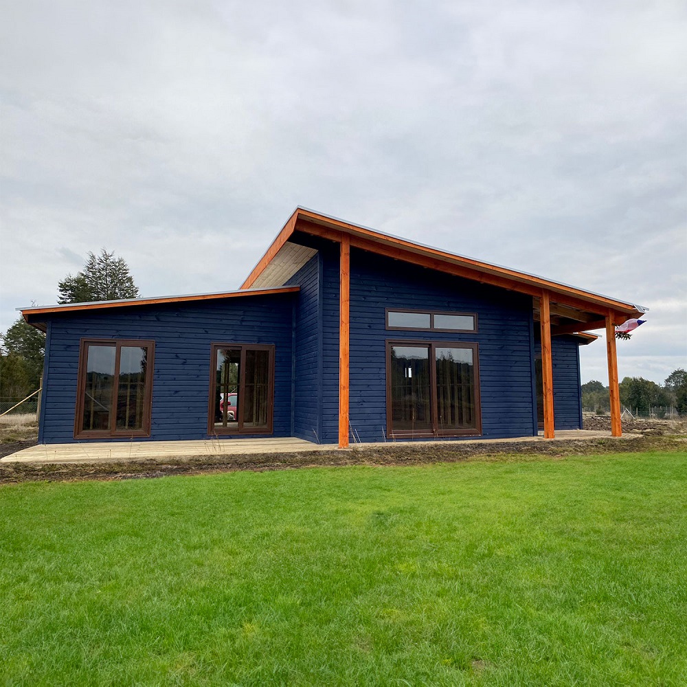 Hornopirén - Casa prefabricada en Chile