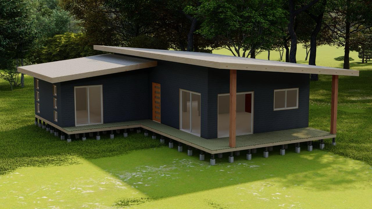 Imagen principal de la casa prefabricada