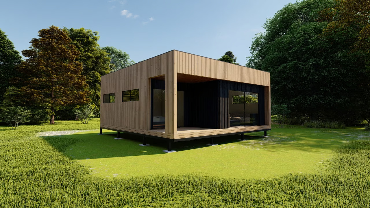 Imagen principal de la casa prefabricada