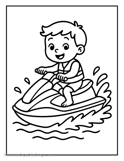 First Vehicles coloring page
