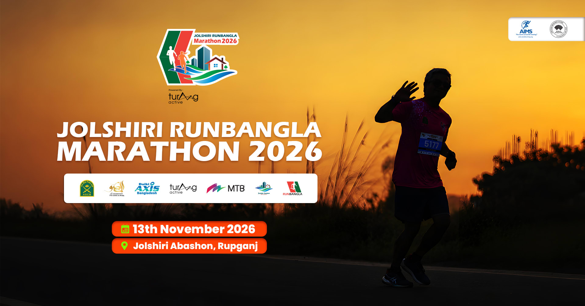 JOLSHIRI RUNBANGLA MARATHON 2026
