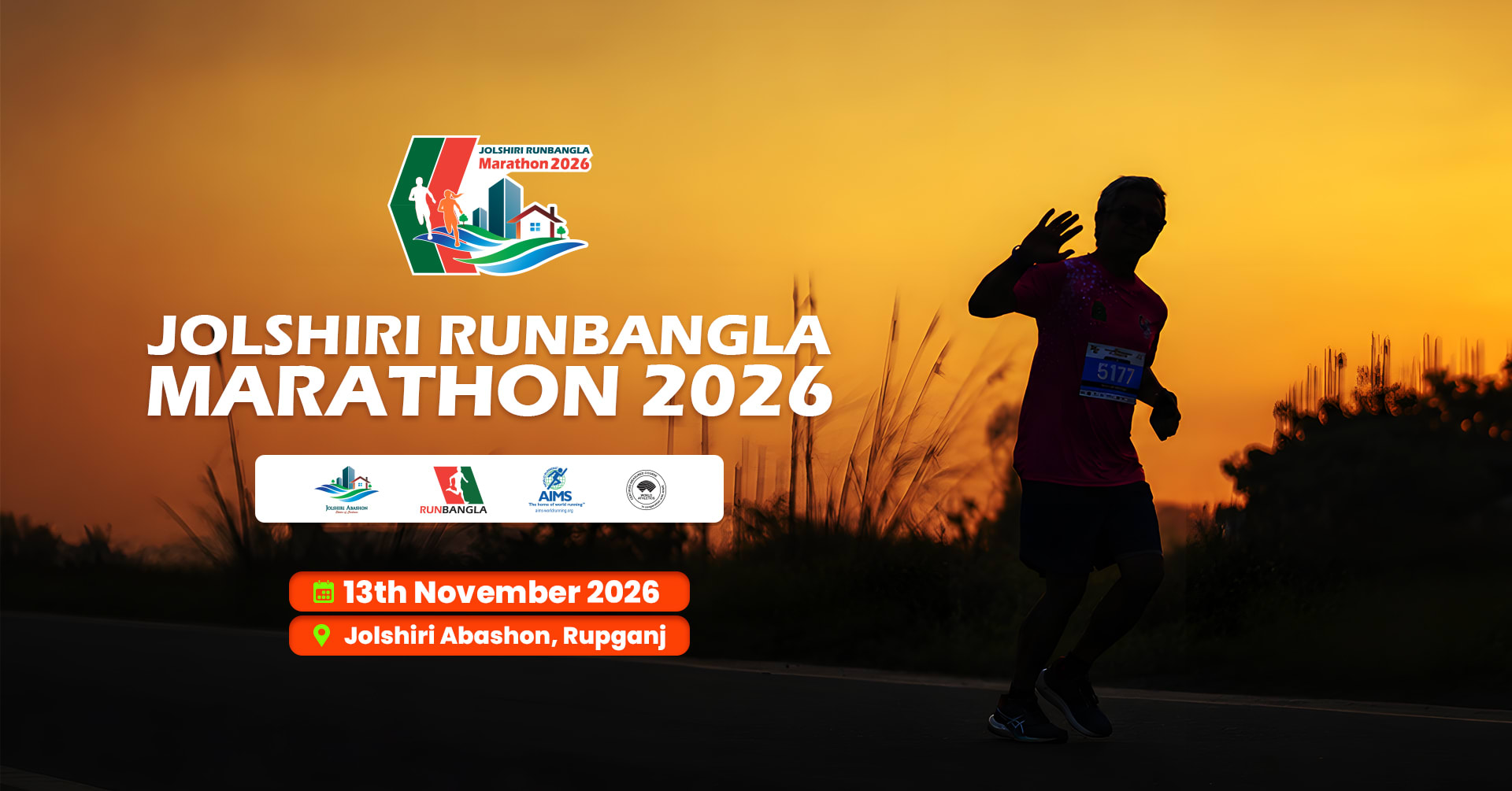 JOLSHIRI RUNBANGLA MARATHON 2026