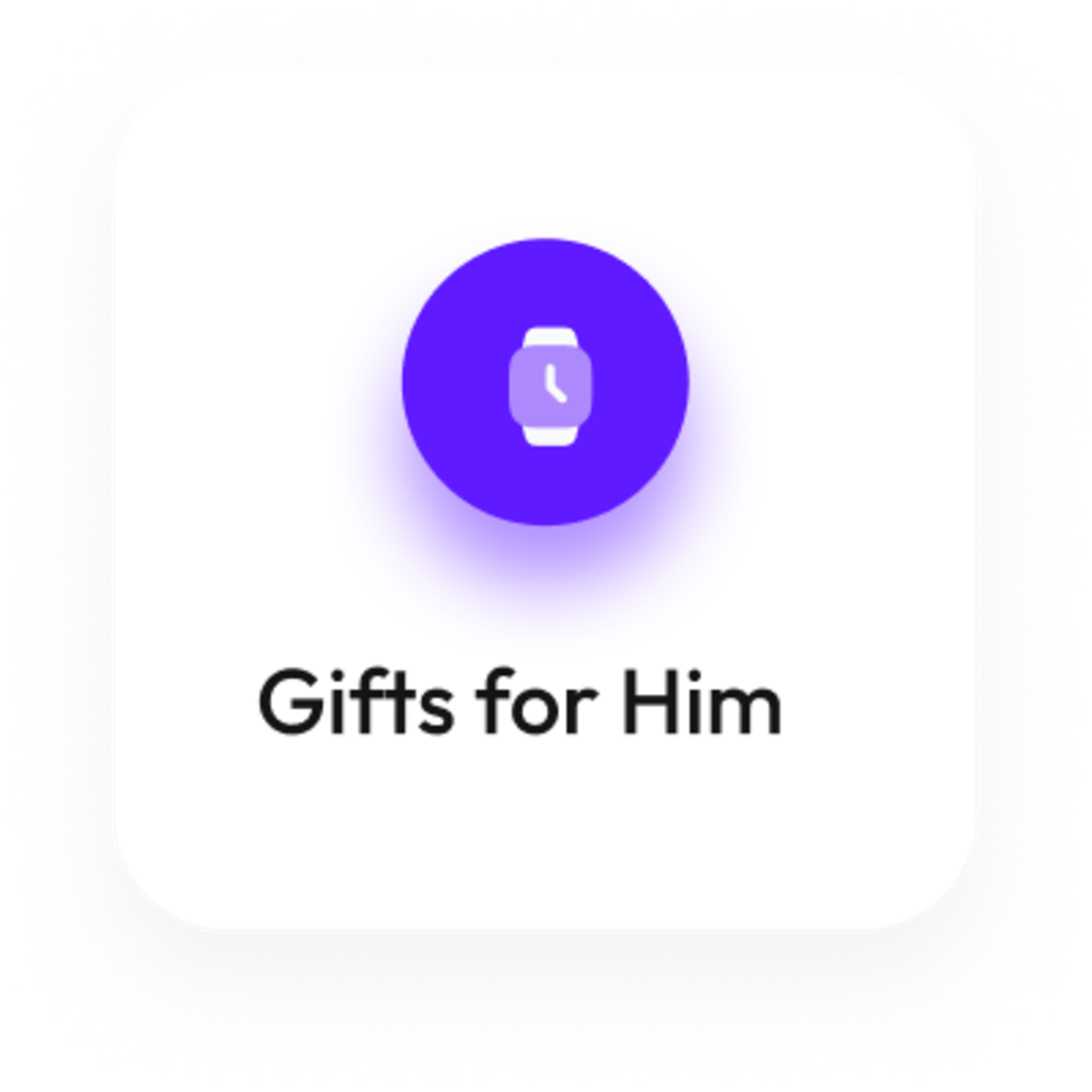 Gifts for Him category badge