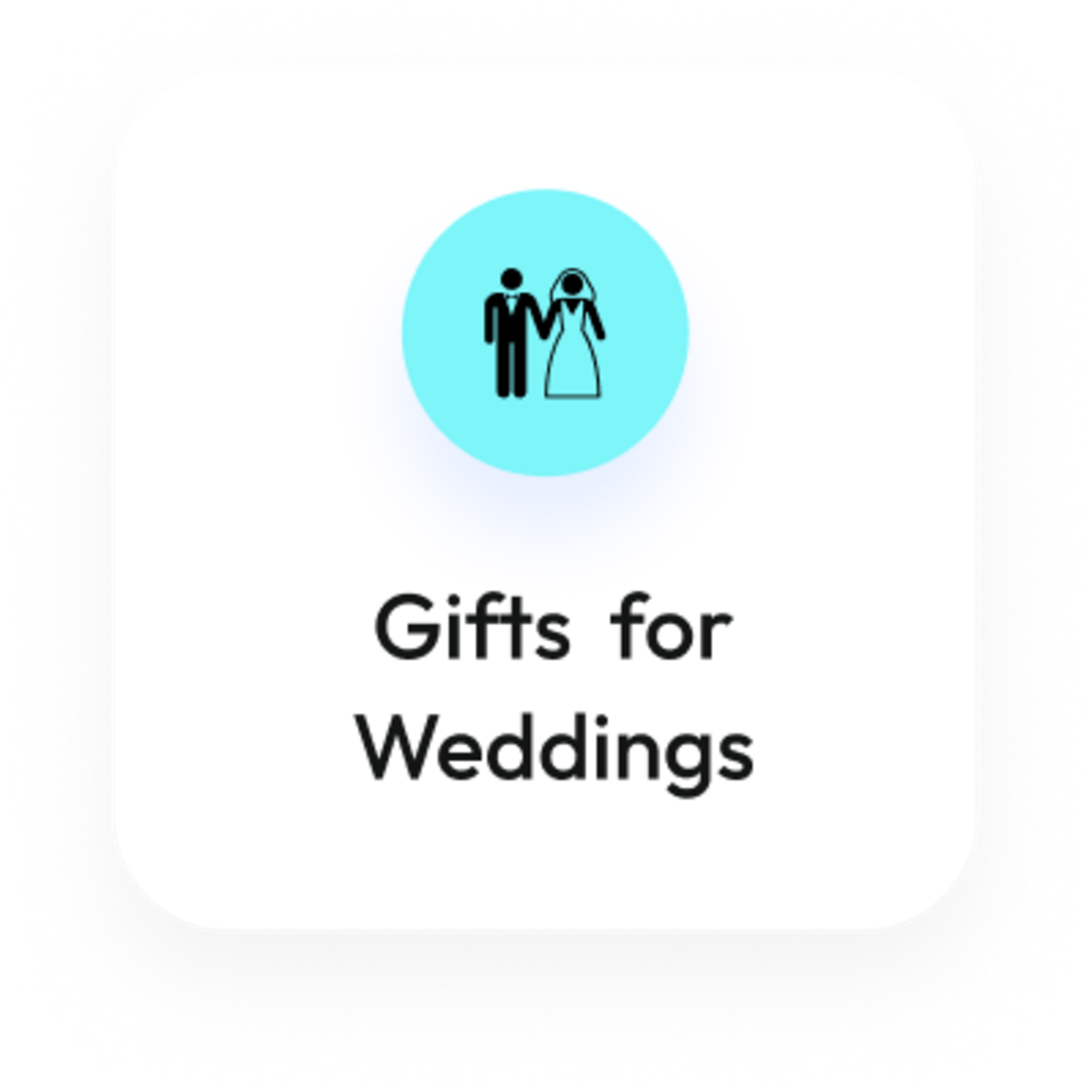 Gifts for Weddings category badge