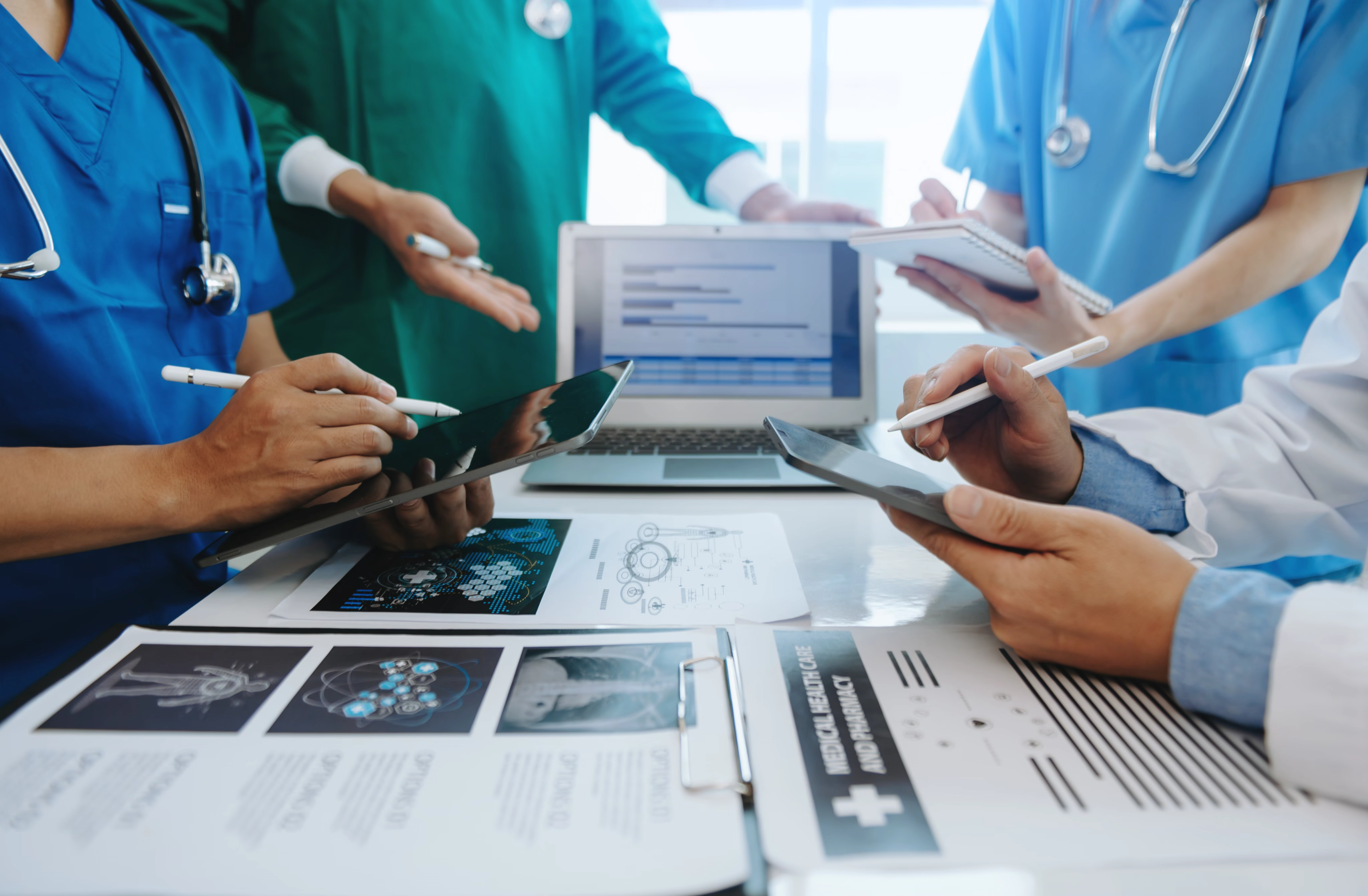 Healthcare data aggregation and analytics team