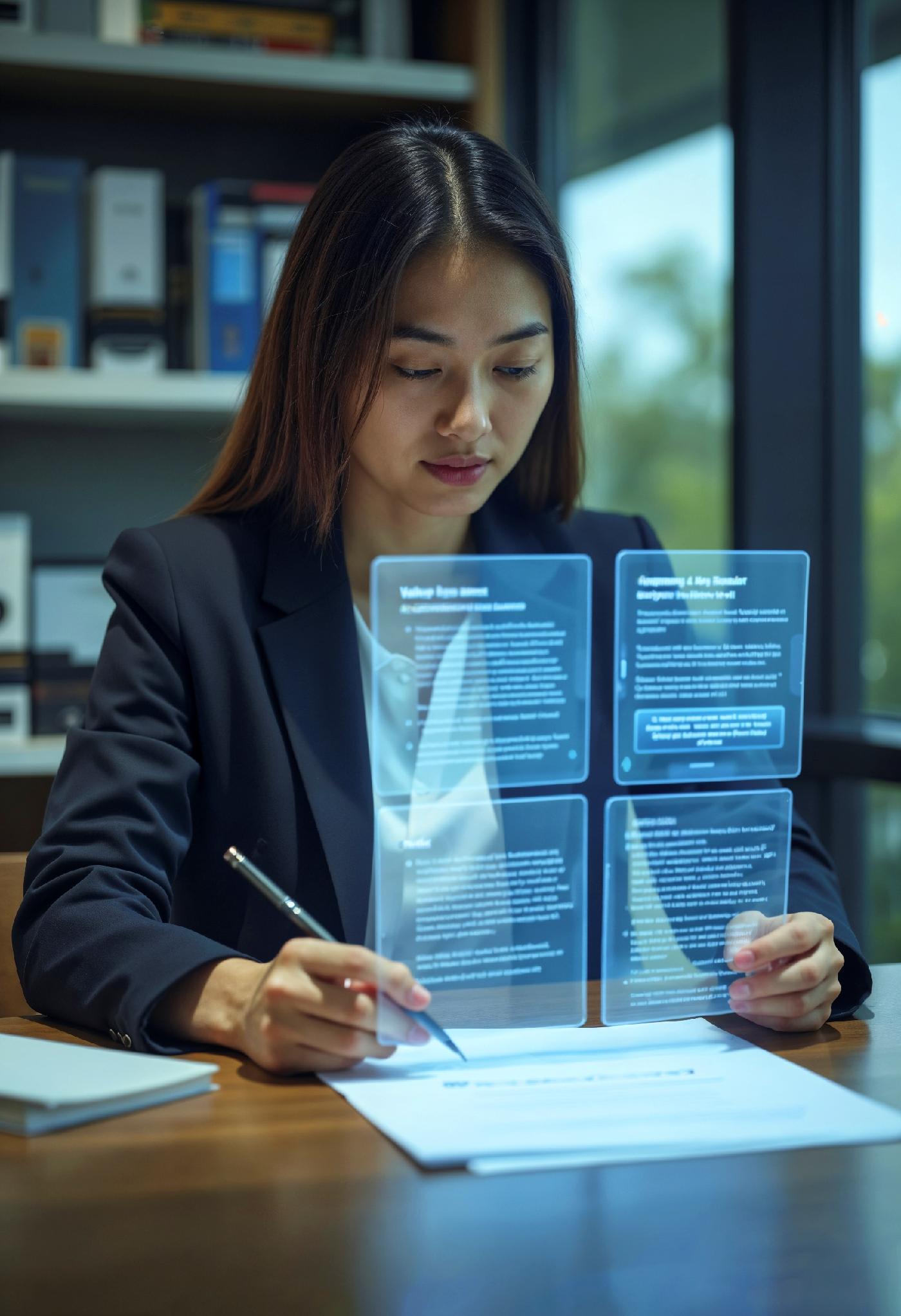 Executives reviewing AI greenfield delivery