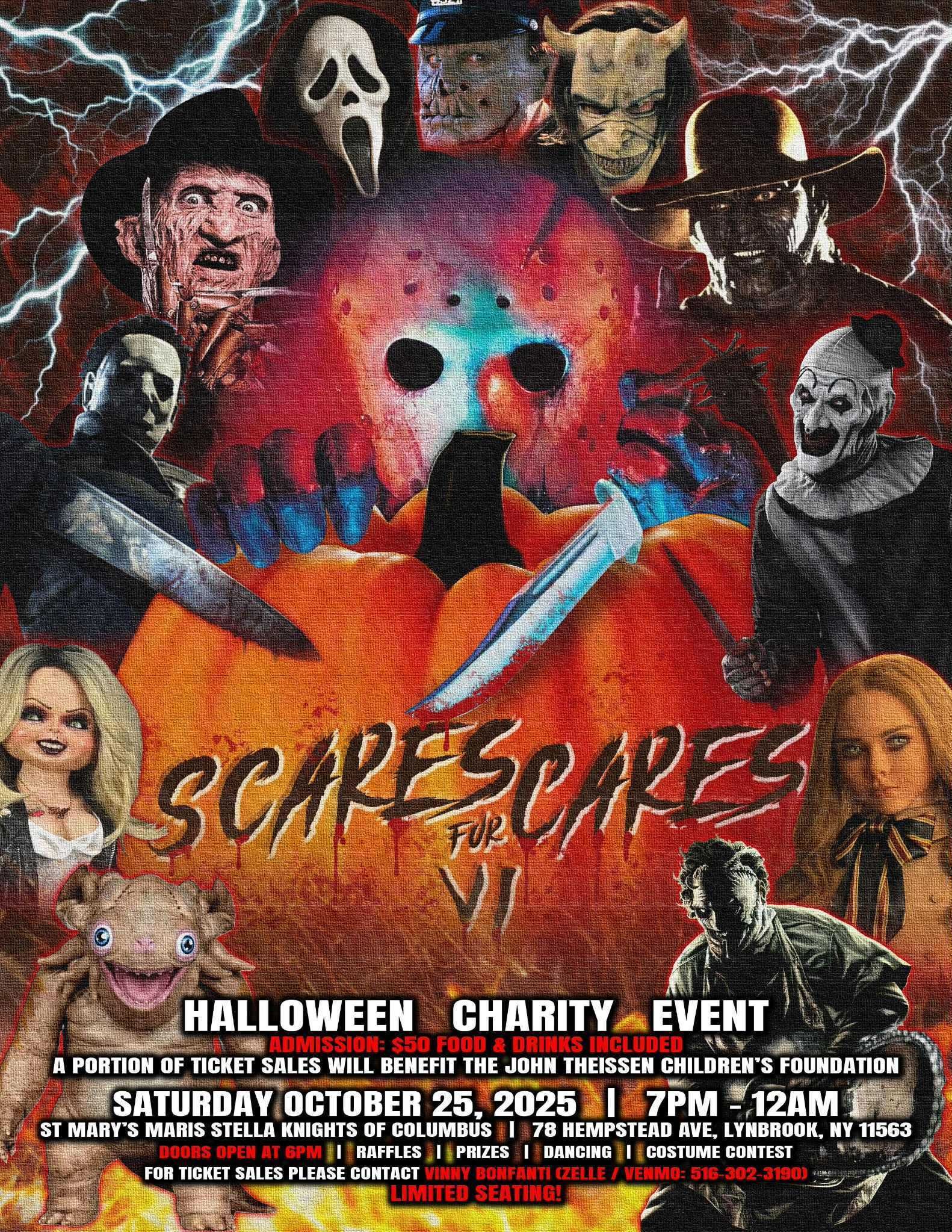Scares for Cares VI flyer