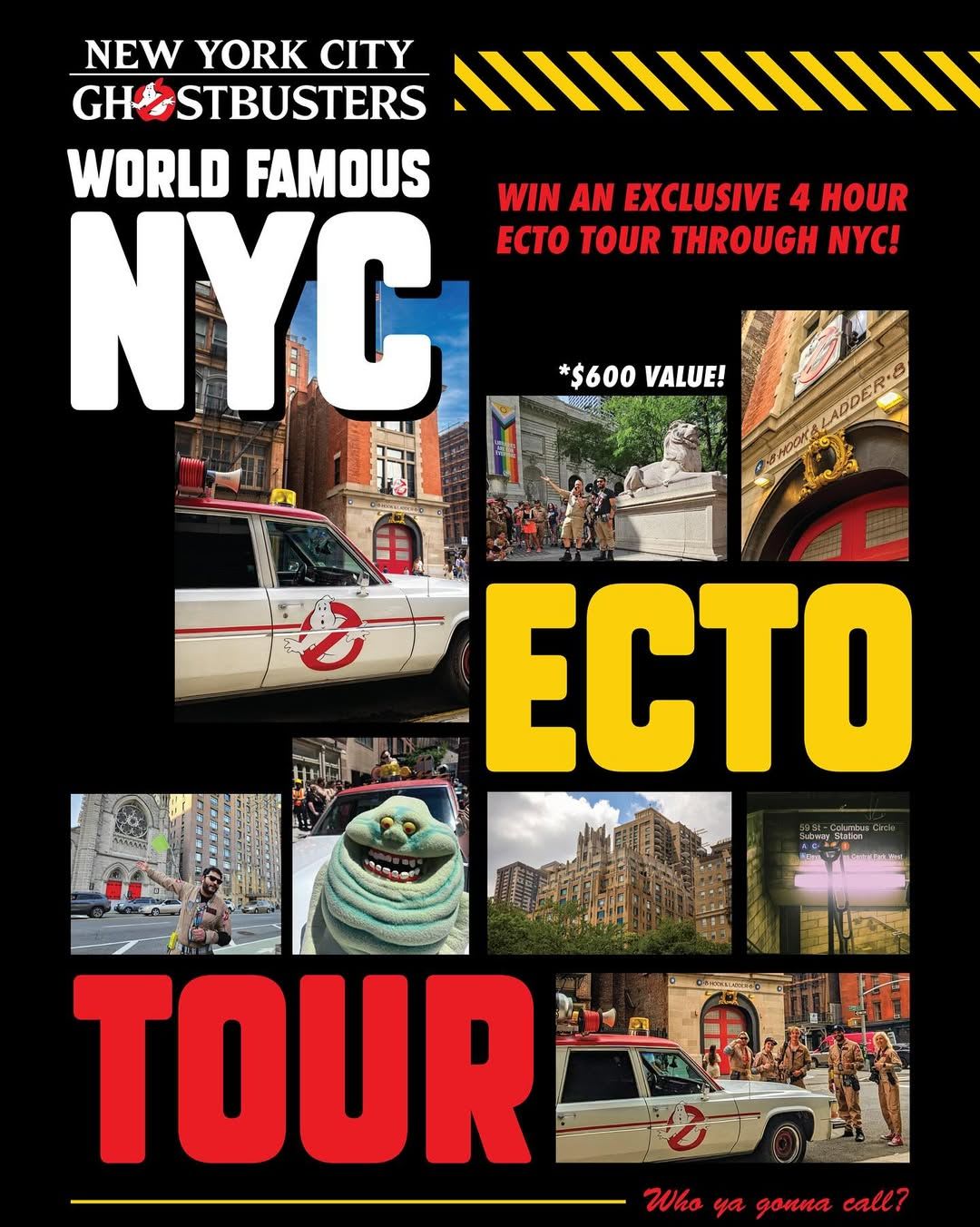 NYC Ghostbusters World Famous NYC Ecto Tour