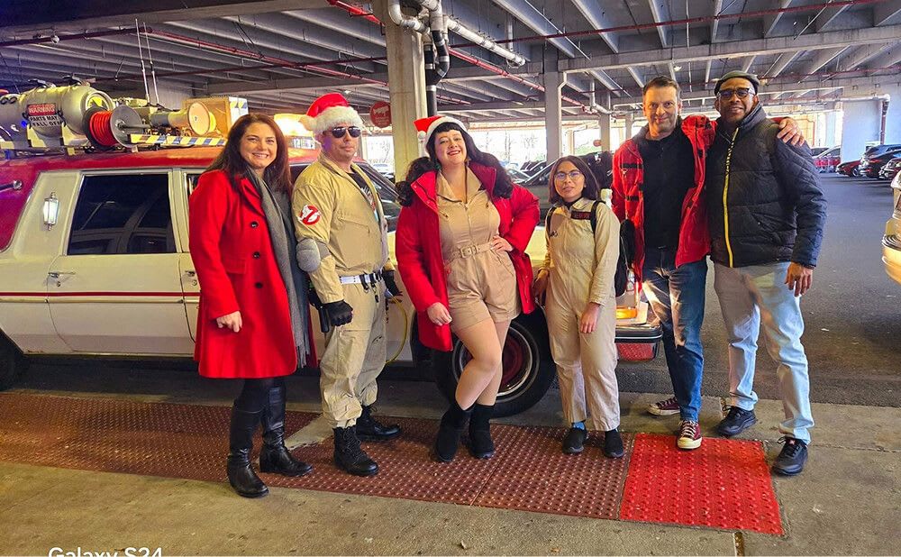 NYC Ghostbusters and Bronx DOE District 9 at a Target in the Bronx.