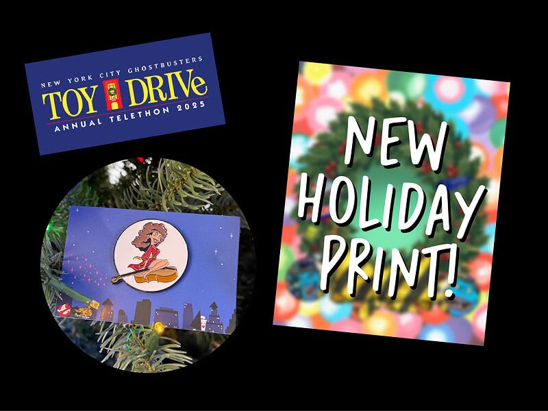 NYCGB Toy Drive 2025 Ectoplazm Enthusiast Tier Donation Gifts