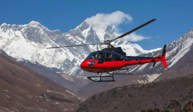 Helicopter tourism open up Everest base camp for everyone