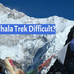 How Difficult is Goechala Trek?