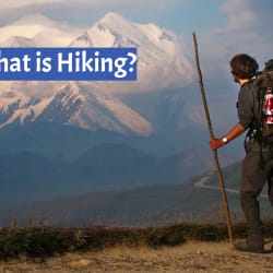 What is hiking?