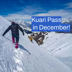 Kuari Pass Trek in December