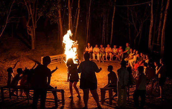 Camping in Rishikesh with Rafting