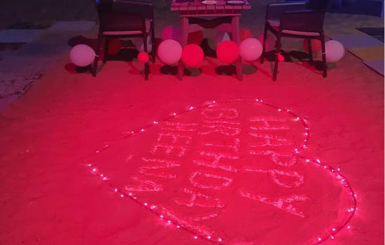 Candle Light Dinner in Central Goa, Bambolim beach