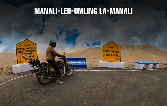 Manali to Leh Ladakh Biking Trip (10N/11D)