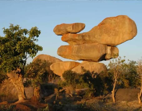 Balancing rocks