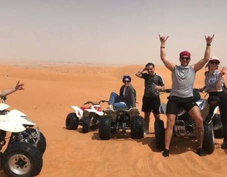 Quad Biking and Camel Riding in Riyadh Desert