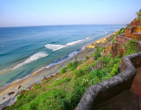 Varkala Cliff