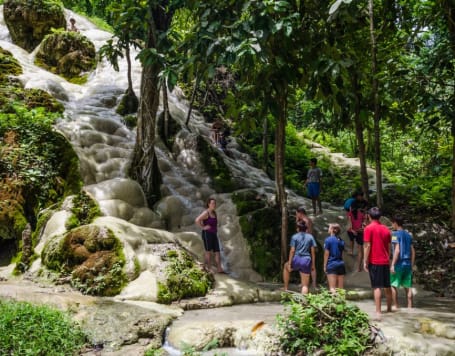 Bua Tong Sticky Waterfall